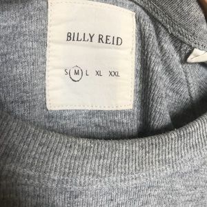 Gray Billy Reid Waffle Knit
